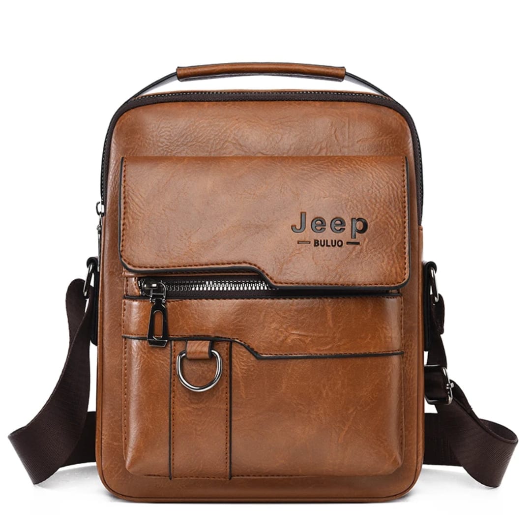 Sac Bandoulière Business Homme avec Compartiment iPad - ATELIER AMBRE