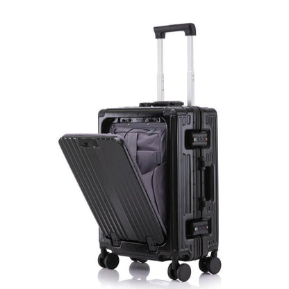 Valise Cabine 20 pouces Aluminium Port PC/USB - ATELIER AMBRE