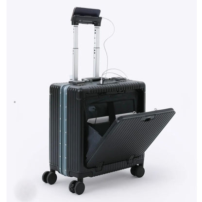 Valise Cabine Intelligente Port USB - ATELIER AMBRE