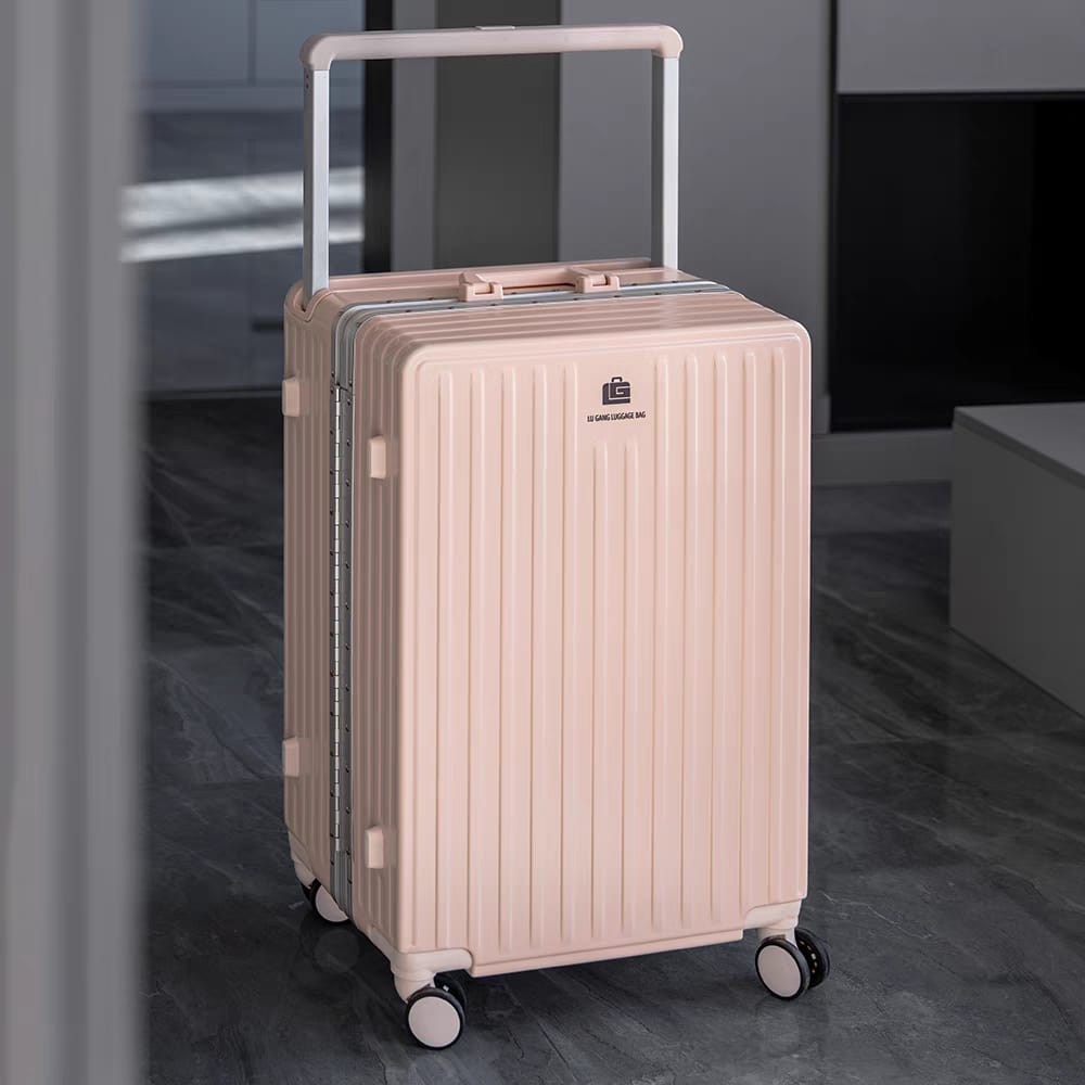 Valise Rigide avec Port USB & Roulettes 360° - ATELIER AMBRE