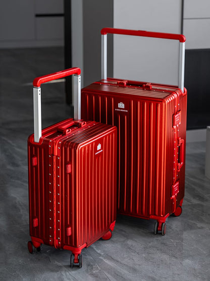 Valise Rigide avec Port USB & Roulettes 360° - ATELIER AMBRE