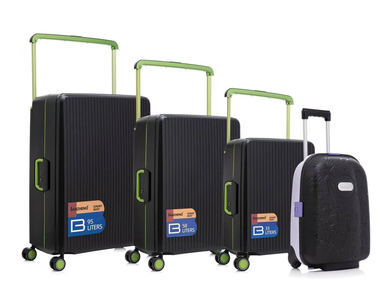 Pack 4 Valises Rigides Haute Qualité - ATELIER AMBRE