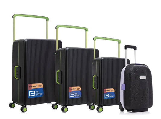 Pack 4 Valises Rigides Haute Qualité - ATELIER AMBRE