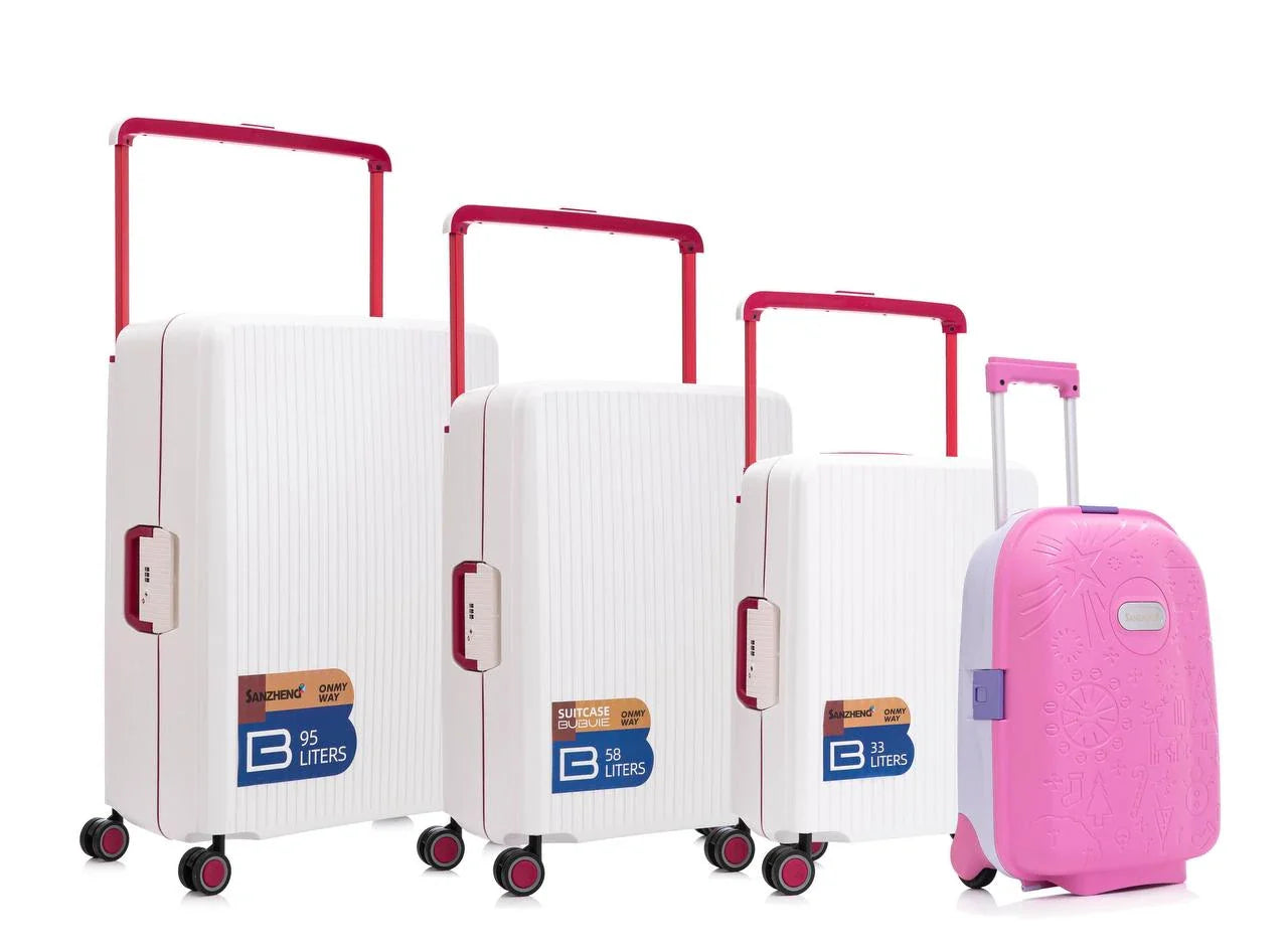 Pack 4 Valises Rigides Haute Qualité - ATELIER AMBRE