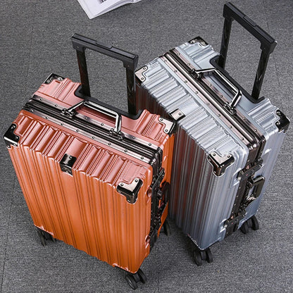 Valise Aluminium à Fermeture Centralisée - ATELIER AMBRE