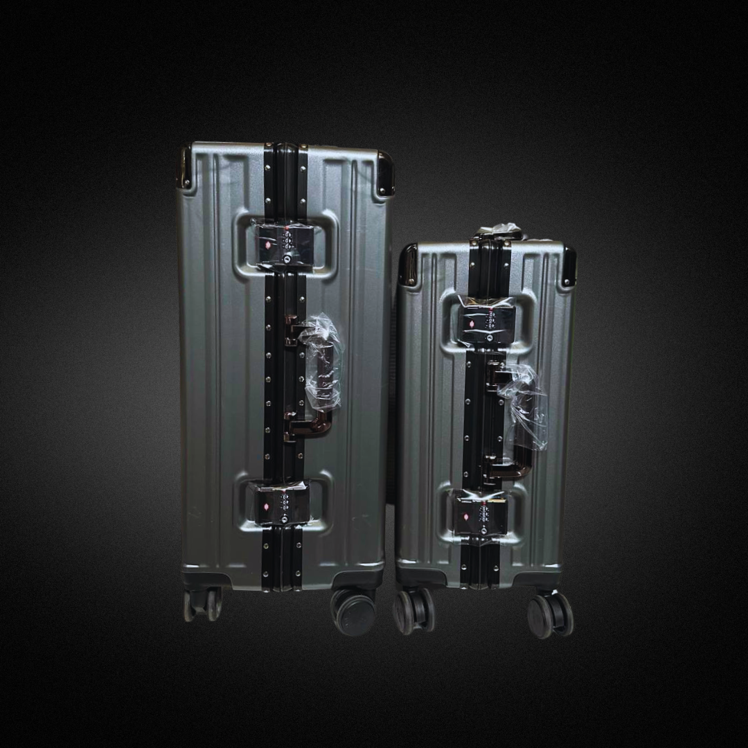 Valise Aluminium à Fermeture Centralisée - ATELIER AMBRE