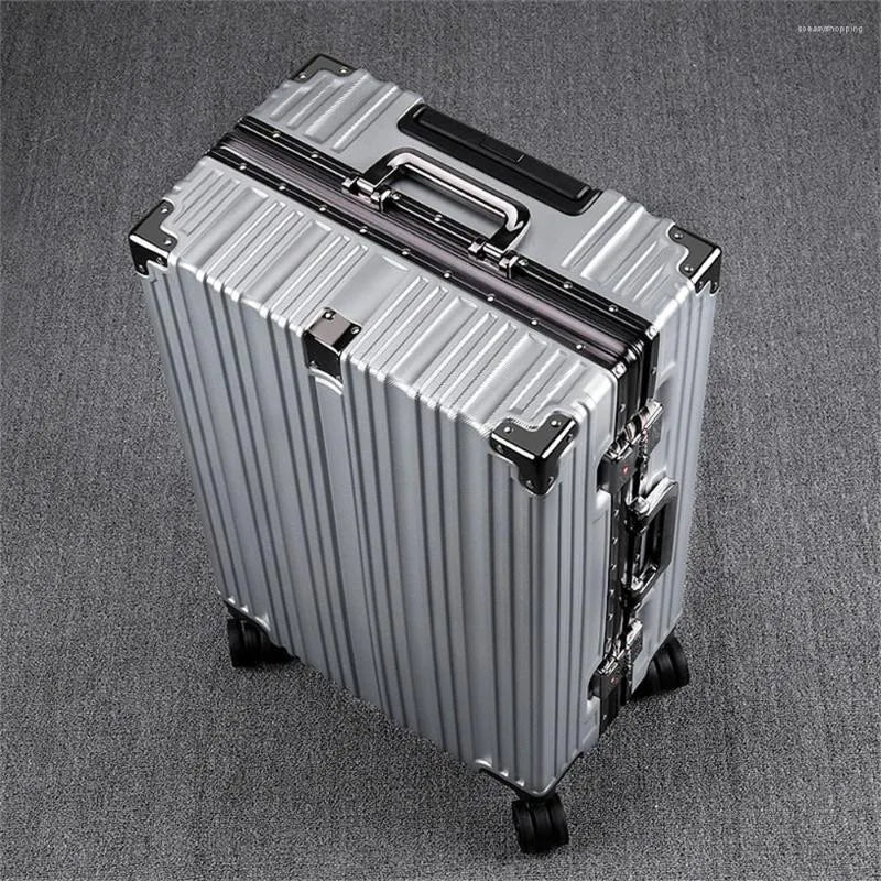 Valise Aluminium à Fermeture Centralisée - ATELIER AMBRE