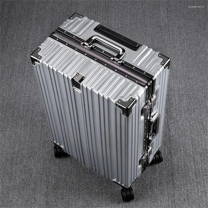 Valise Aluminium à Fermeture Centralisée - ATELIER AMBRE
